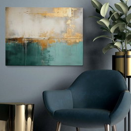 Wallity KNV10262 - 70100 Pintura Decorativa en Lienzo Multicolor 70 x 100 cm